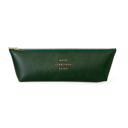 Fastener Pen Case Green