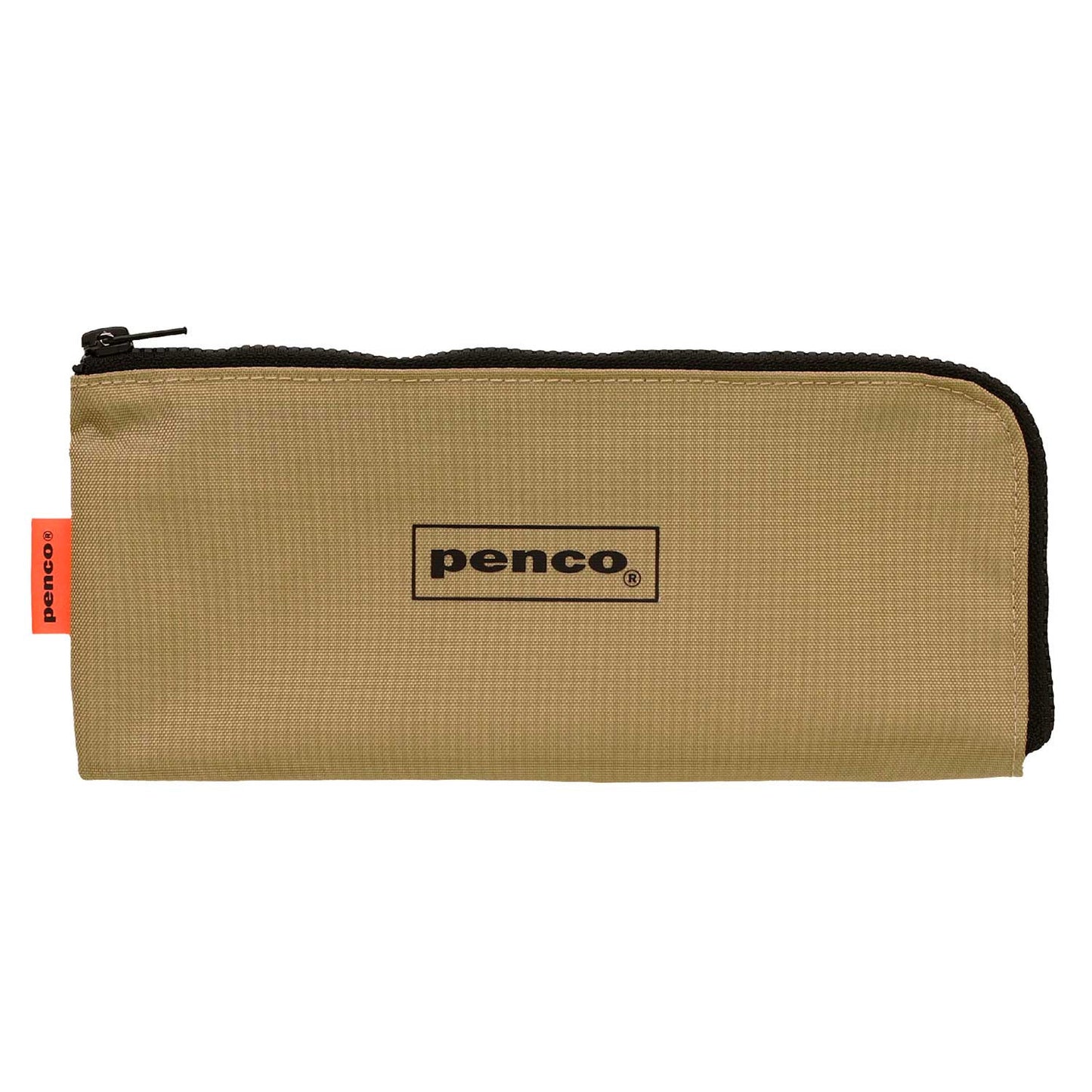 Flat Pen Case Beige