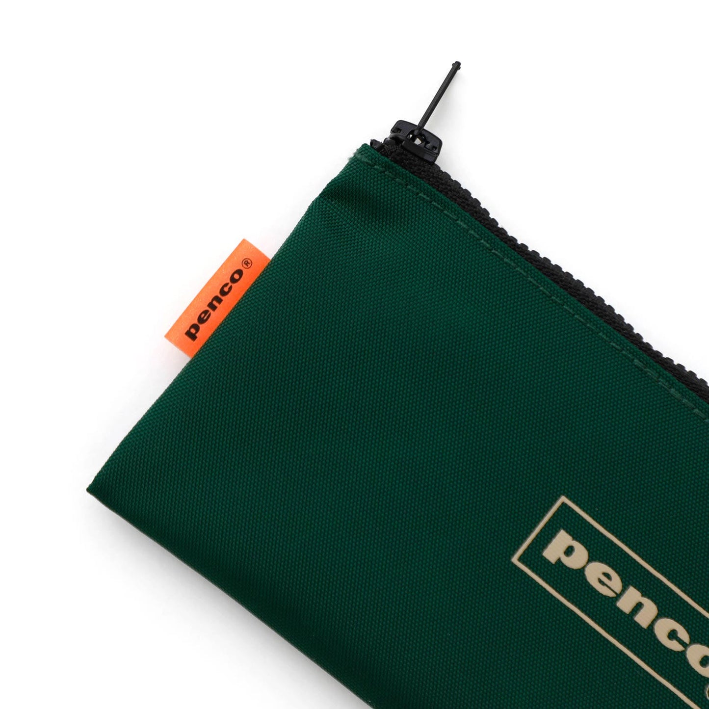 Flat Pen Case Dark Green