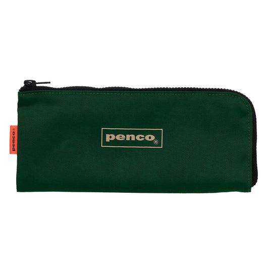 Flat Pen Case Dark Green