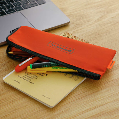 Flat Pen Case Orange