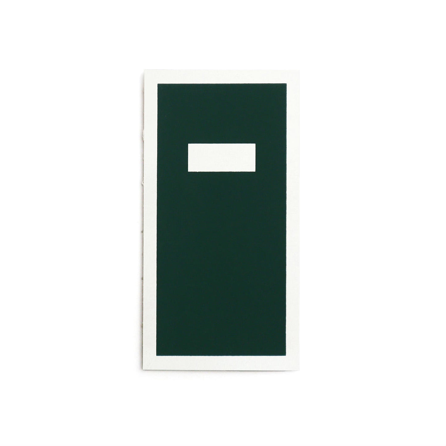 Hanji Book Cabinet Travel Plain Green