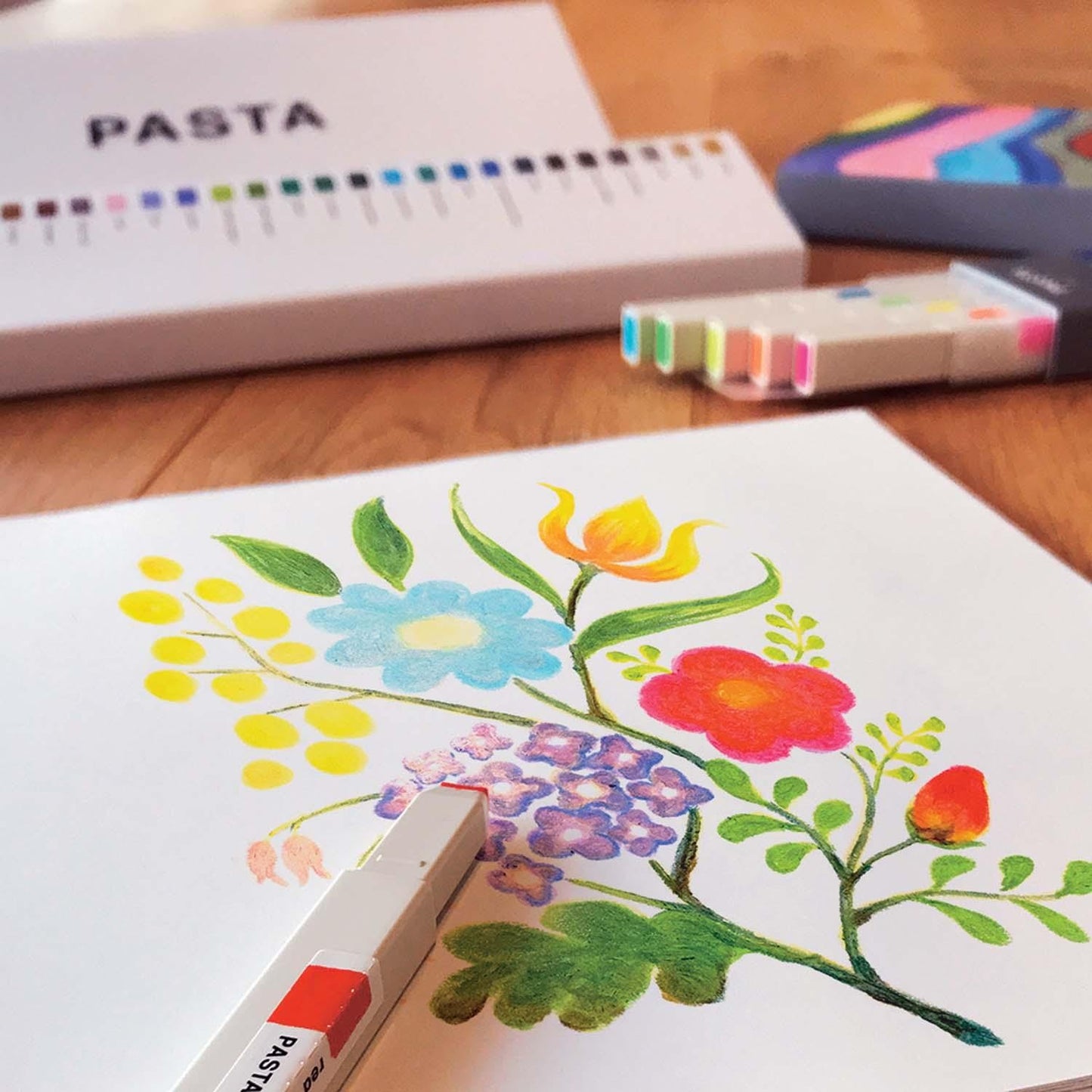 Pasta Marker Pen Set of 30 Fluorescent Colors