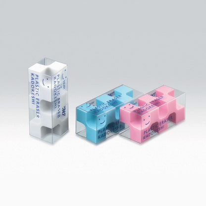 KADOKESHI mini Blue & White 2 color set Eraser