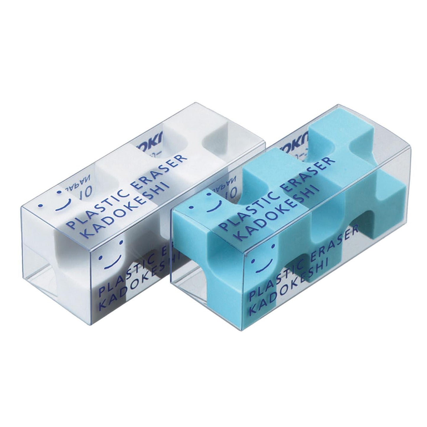 KADOKESHI mini Blue & White 2 color set Eraser