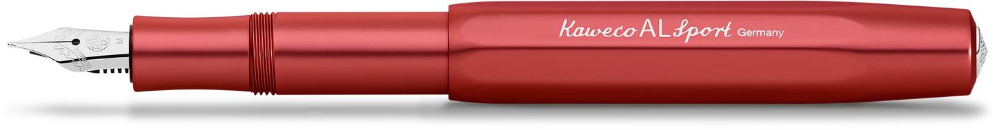 Kaweco AL SPORT Fountain Pen Deep Red EF