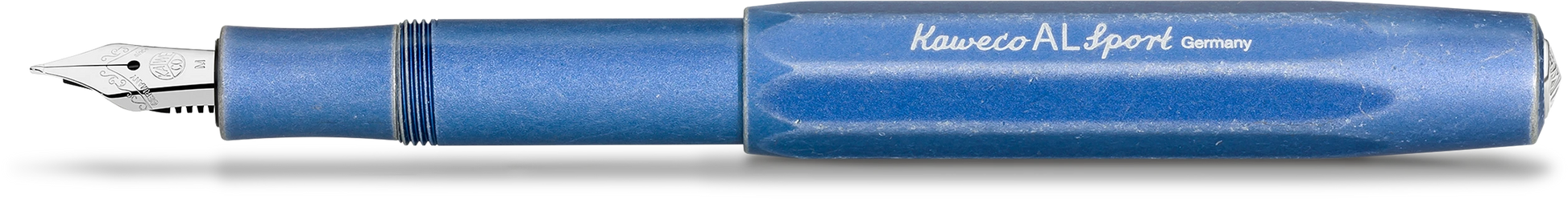 Kaweco AL SPORT Fountain Pen Stonewashed Blue EF
