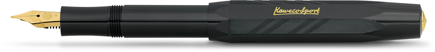 Kaweco CLASSIC SPORT Fountain Pen Guilloche Black EF