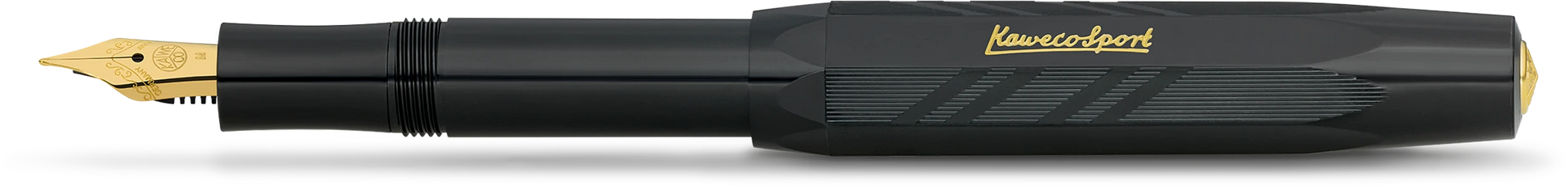 Kaweco CLASSIC SPORT Fountain Pen Guilloche Black EF