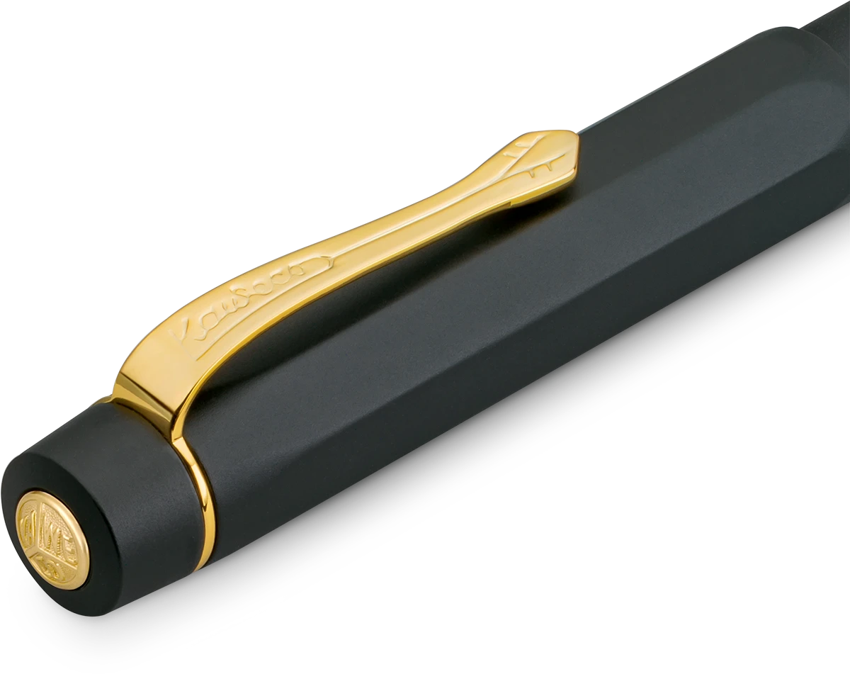 Kaweco PISTON SPORT AL Starter Set Preto/Dourado