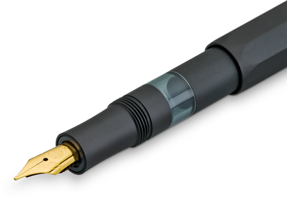 Kaweco PISTON SPORT AL Solo Preto/Dourado