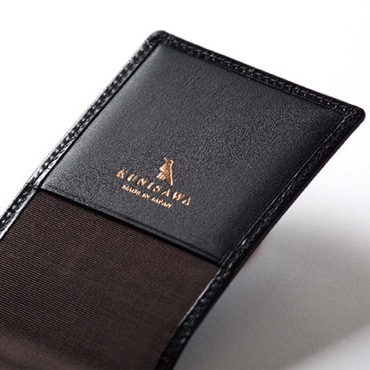 LEATHER FIND MEMO COVER Black