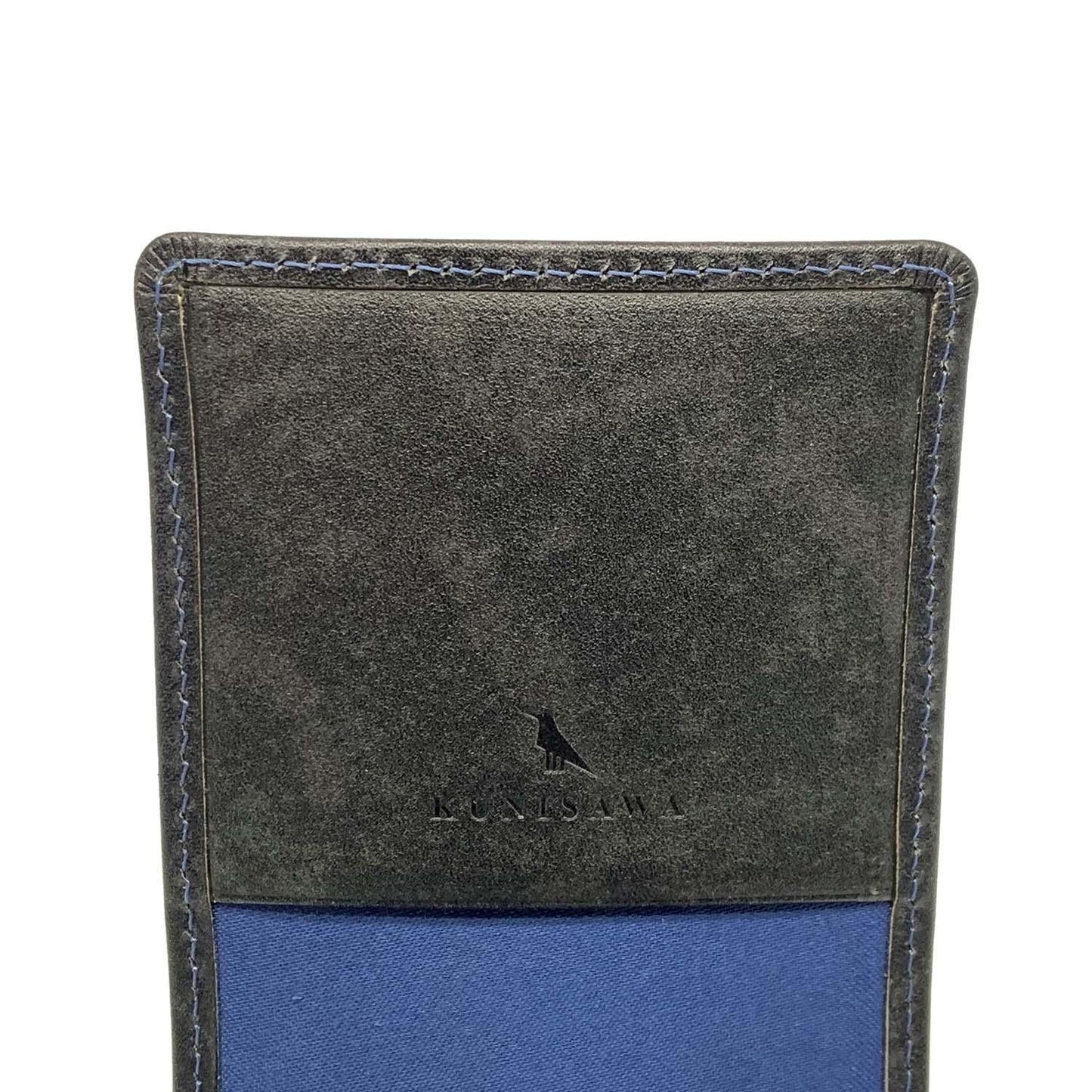 LEATHER FIND MEMO COVER ANTIQUE SHADE LEATHER CUSTOM GREY