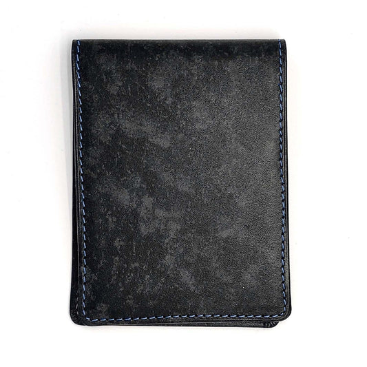 LEATHER FIND MEMO COVER ANTIQUE SHADE LEATHER CUSTOM GREY