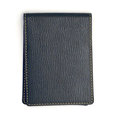 FIND MEMO COVER GOAT SHRINK LEATHER CUSTOM GRAY LEATHER