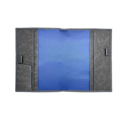 LEATHER FIND NOTE COVER ANTIQUE SHADE LEATHER CUSTOM GREY