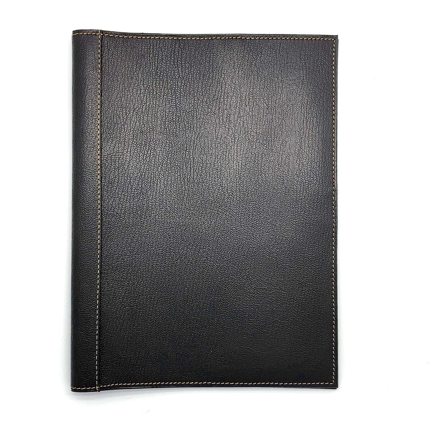 LEATHER FIND NOTE COVER GOAT SHRINK LEATHER CUSTOM GREY