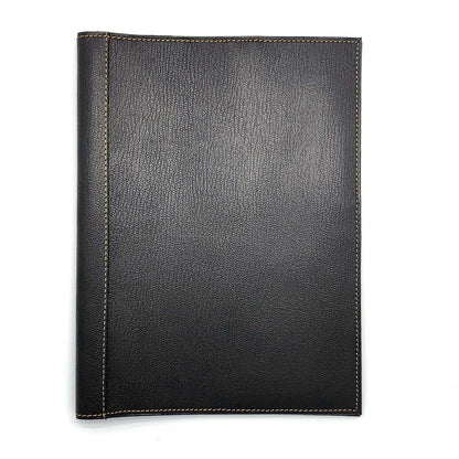 LEATHER FIND NOTE COVER GOAT SHRINK LEATHER CUSTOM GREY