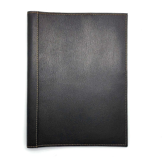 LEATHER FIND NOTE COVER GOAT SHRINK LEATHER CUSTOM GREY