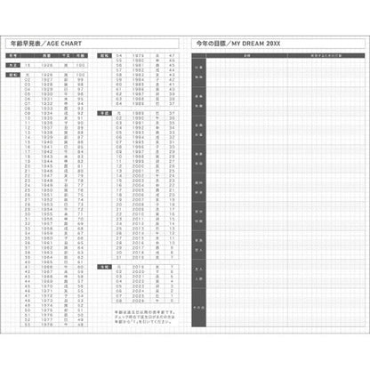 KOKUYO Jibun Techo 2027 Biz Black