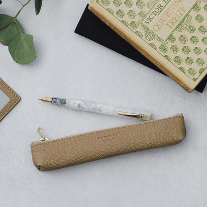 Slim Pen Case Camel