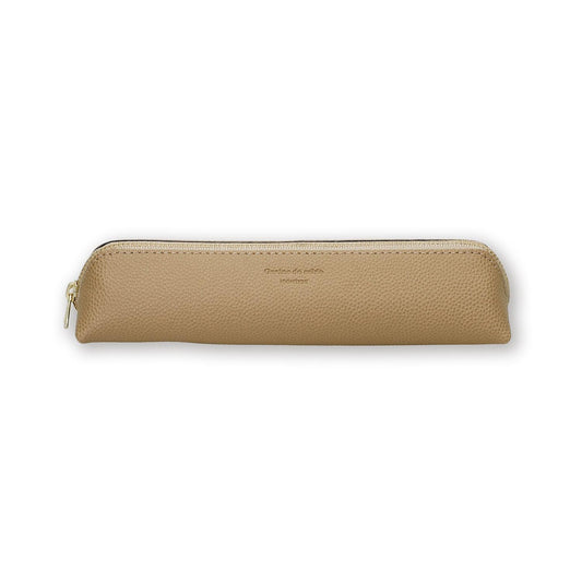 Fastener Pen Case Camel