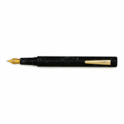 Marbled Fountain Pen Attaché Black