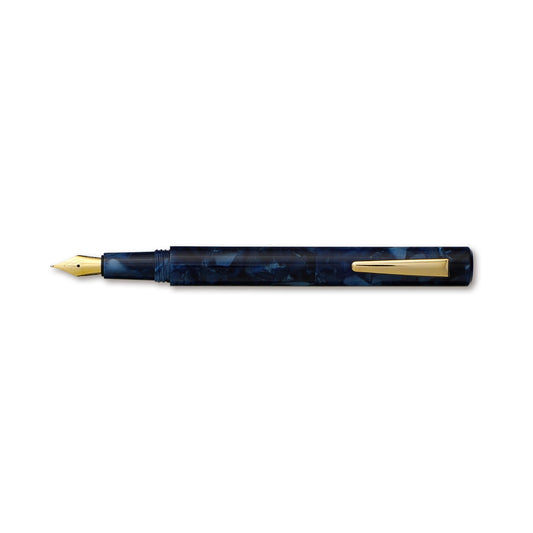 Marbled Fountain Pen Attaché Navy