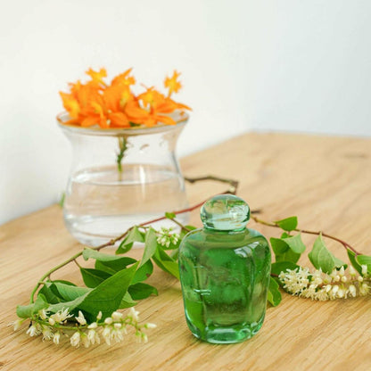 Recycled Glass Paper Weight coke bottle Green