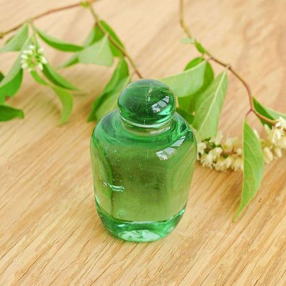 Recycled Glass Paper Weight coke bottle Green