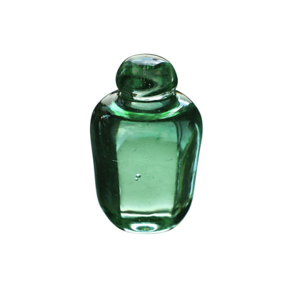Recycled Glass Paper Weight coke bottle Green