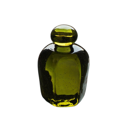 Recycled Glass Paper Weight Attaché / Sake Bottle / OLV