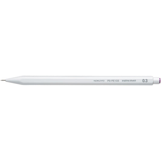 Enpitsu Sharp Mechanical Pencil 0.3mm White