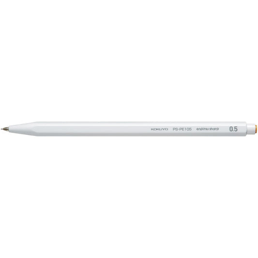 Enpitsu Sharp Mechanical Pencil 0.5mm White