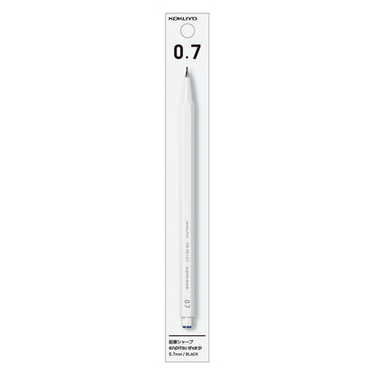 Enpitsu Sharp 0.7mm White Mechanical Pencil