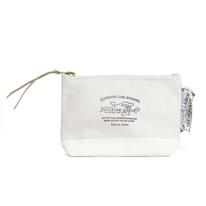 Cotton Canvas Pouch #01 White