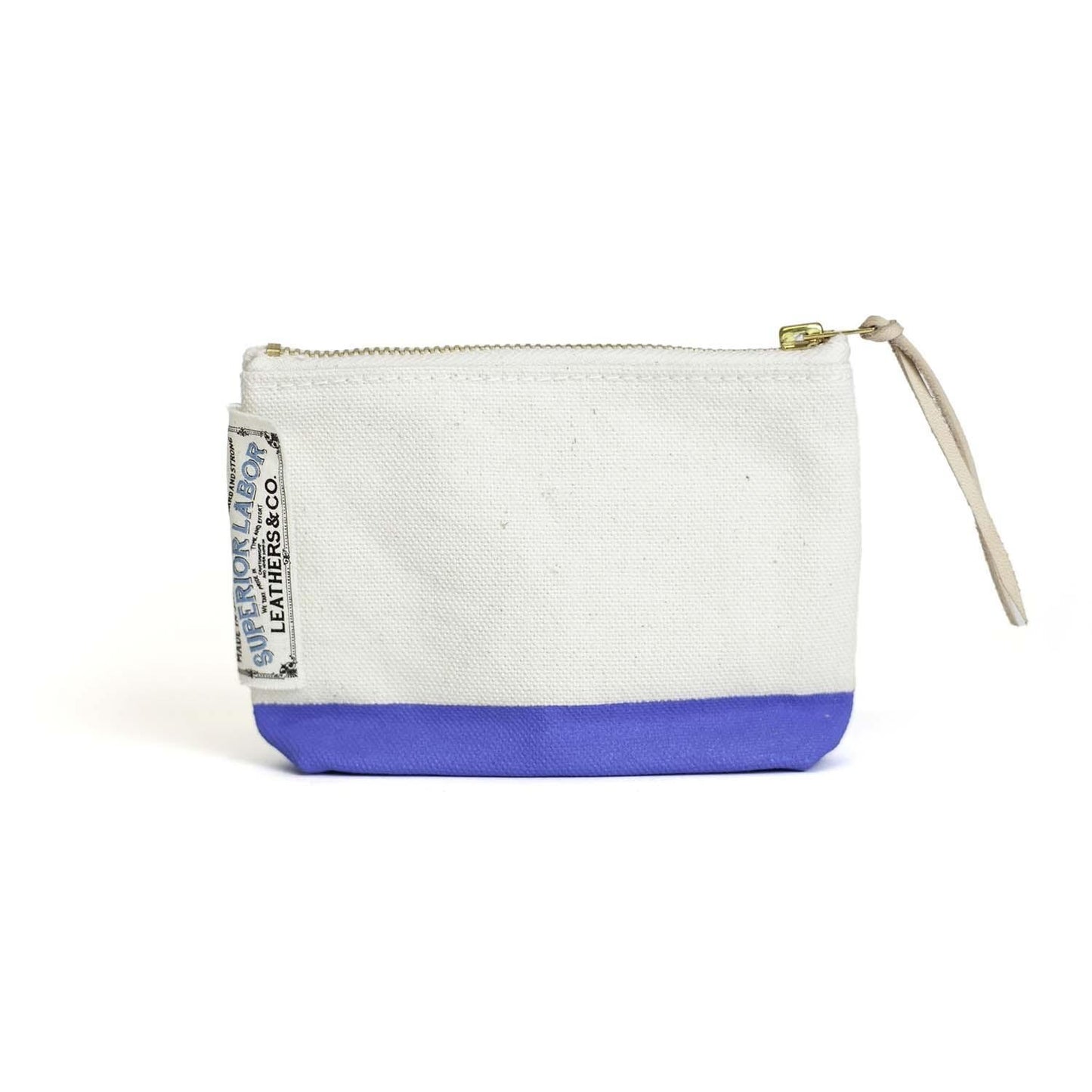 Cotton Canvas Pouch #01 Sky Blue