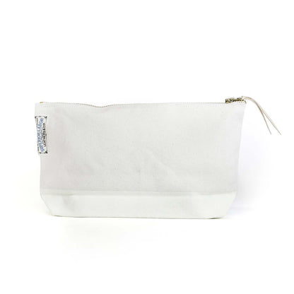 Cotton Canvas Pouch #03 White