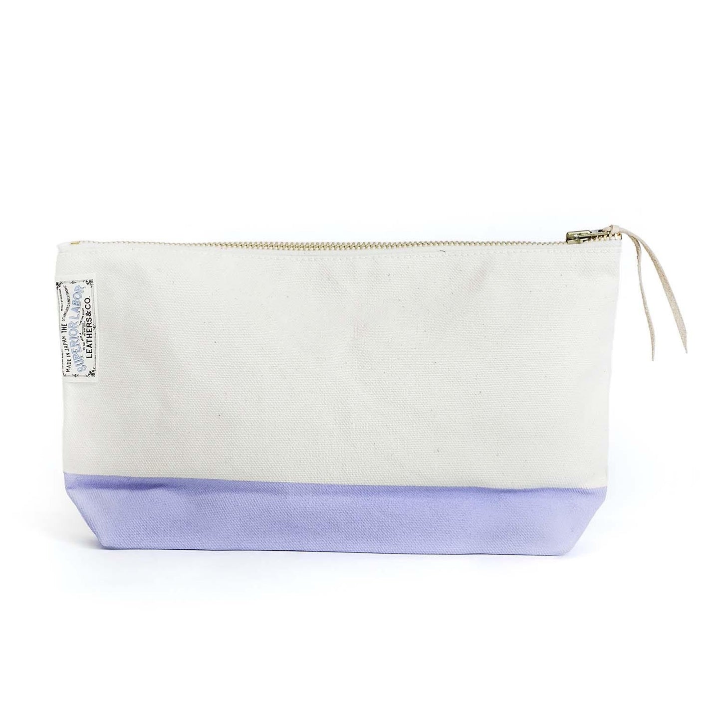 Cotton Canvas Pouch #03 Light Blue