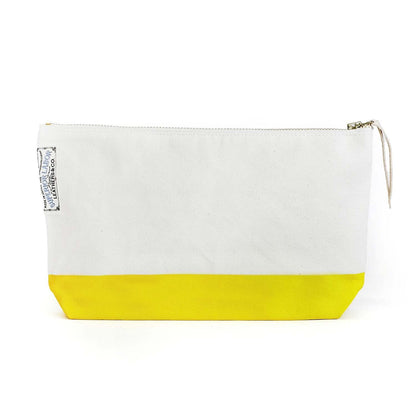 Cotton Canvas Pouch #03 Yellow