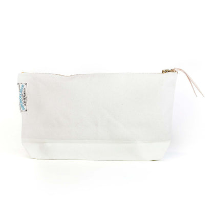 Cotton Canvas Pouch #04 White