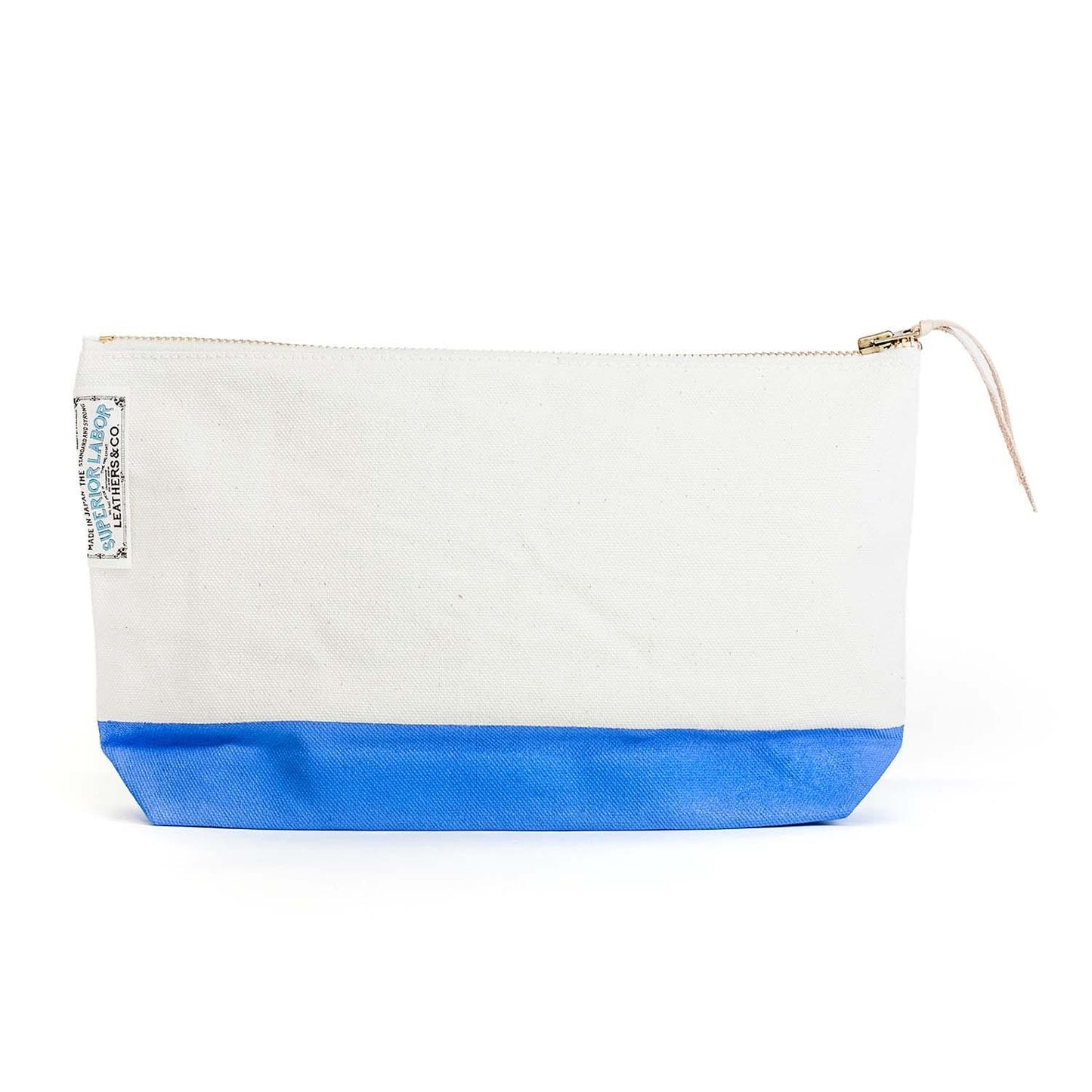 Cotton Canvas Pouch #04 Sky Blue