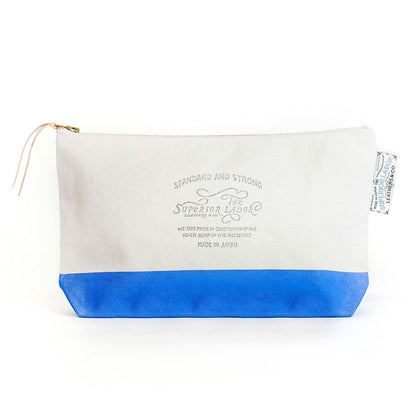 Cotton Canvas Pouch #04 Sky Blue