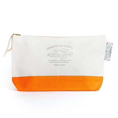 Cotton Canvas Pouch #04 Orange