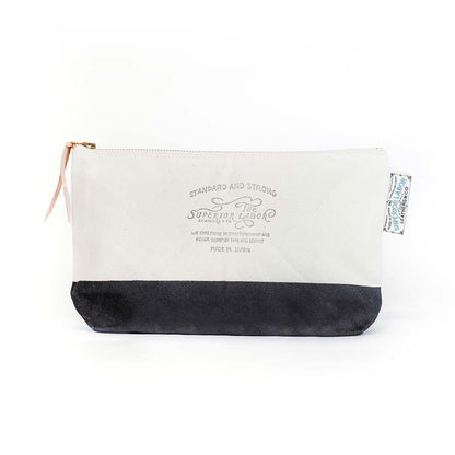 Cotton Canvas Pouch #04 Black
