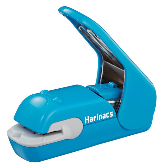 Stapleless Stapler Harinacs Press type 5 Sheets Blue