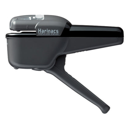 Stapleless Stapler Harinacs Handy 10 Sheets Black