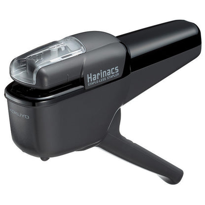 Stapleless Stapler Harinacs Handy 10 Sheets Black