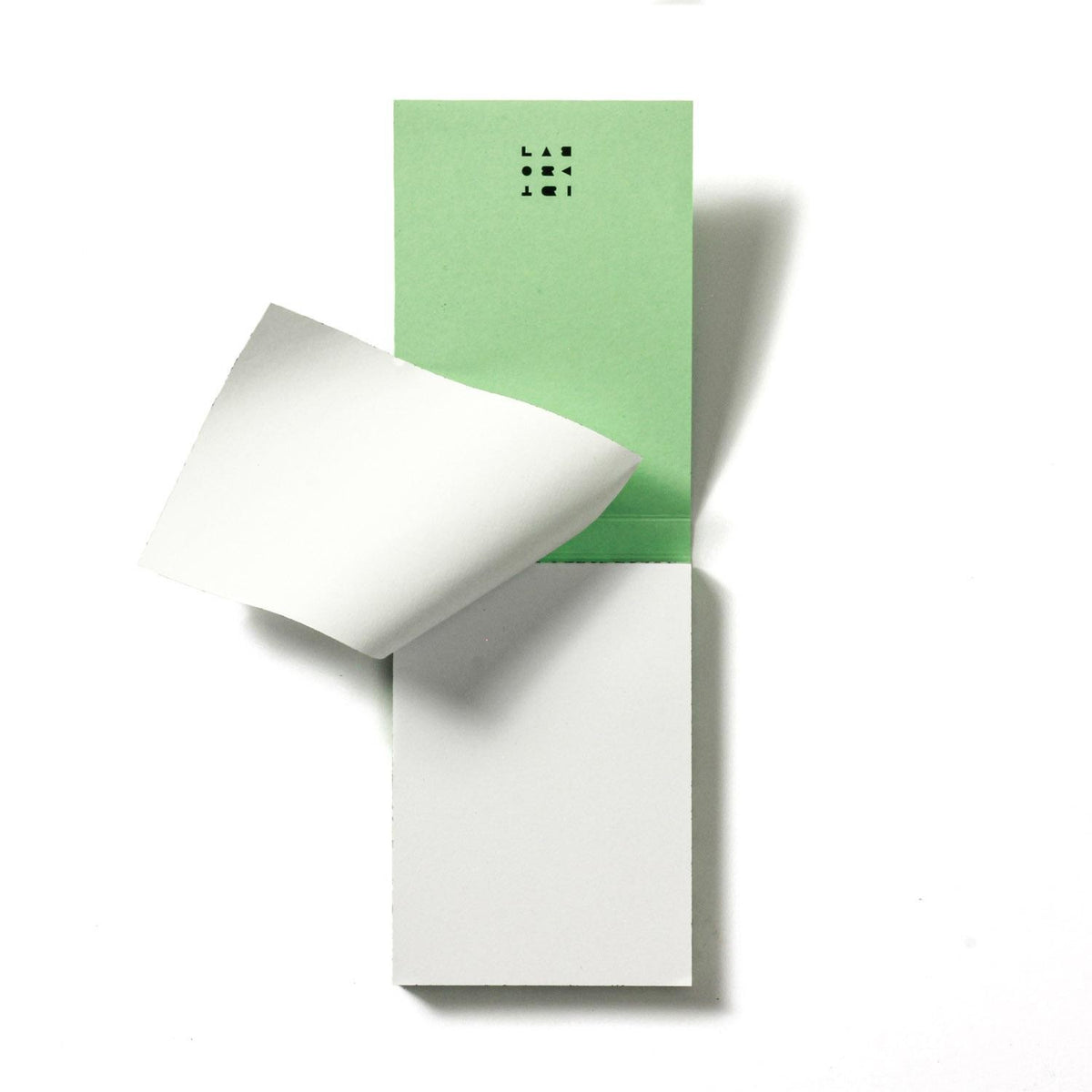 SPRAY SPLASH GREEN PALE Soft Cover A7 Memo Pad