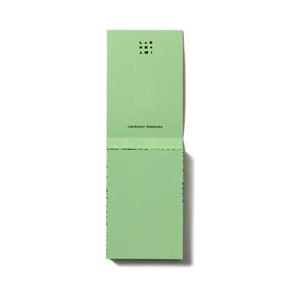 SPRAY SPLASH GREEN PALE Soft Cover A7 Memo Pad